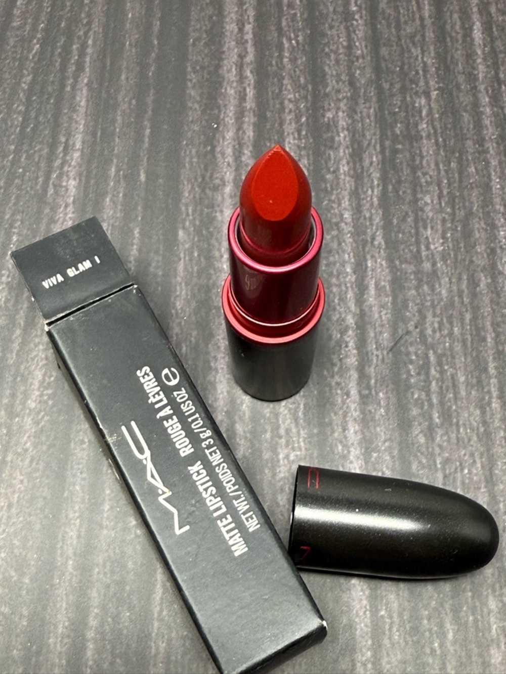 MAC Cosmetics Matte Lipstick in Viva Glam I Red